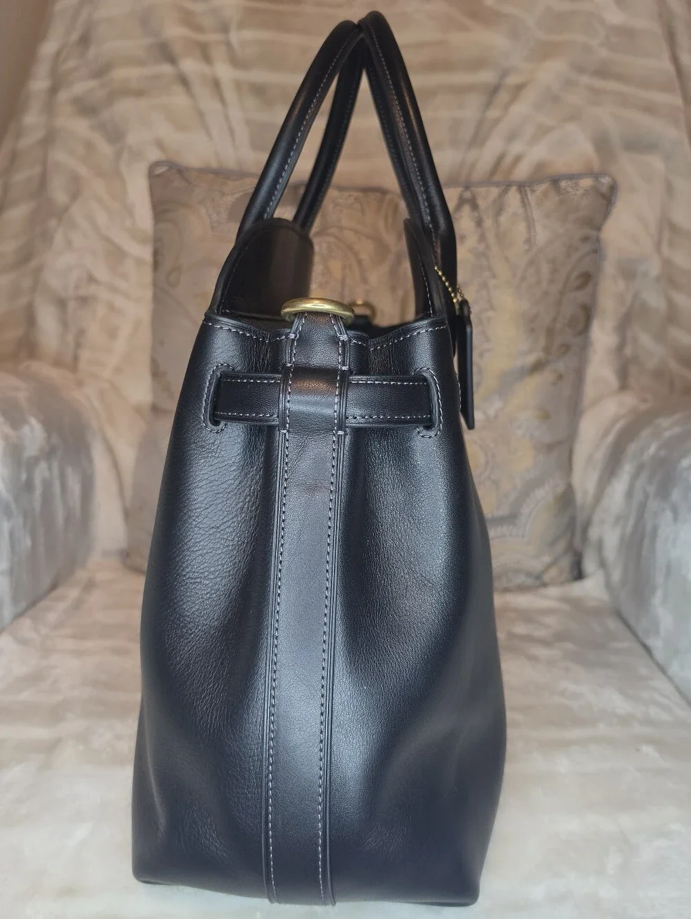 COACH SOFT EMPIRE CARRYALL BAG 40 - Picture 5 of 13